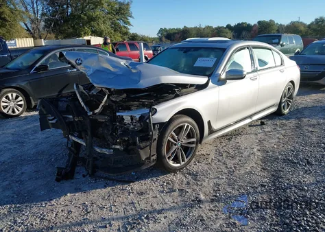 2019 BMW 740I xDrive from USA, damaged, VIN WBA7E4C59KGV70505